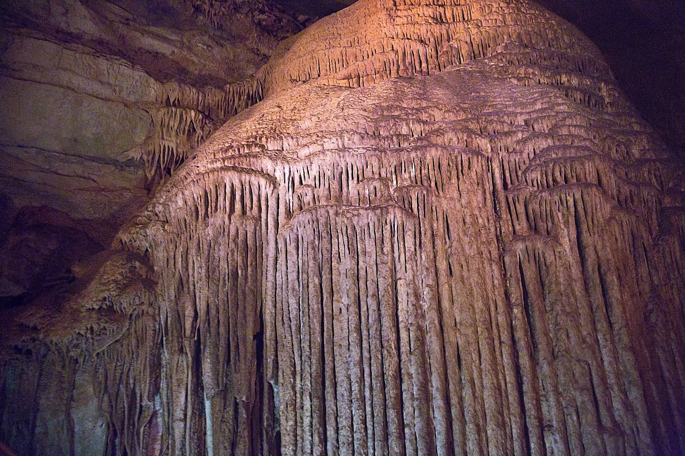 The Frozen Niagra Cave Formation