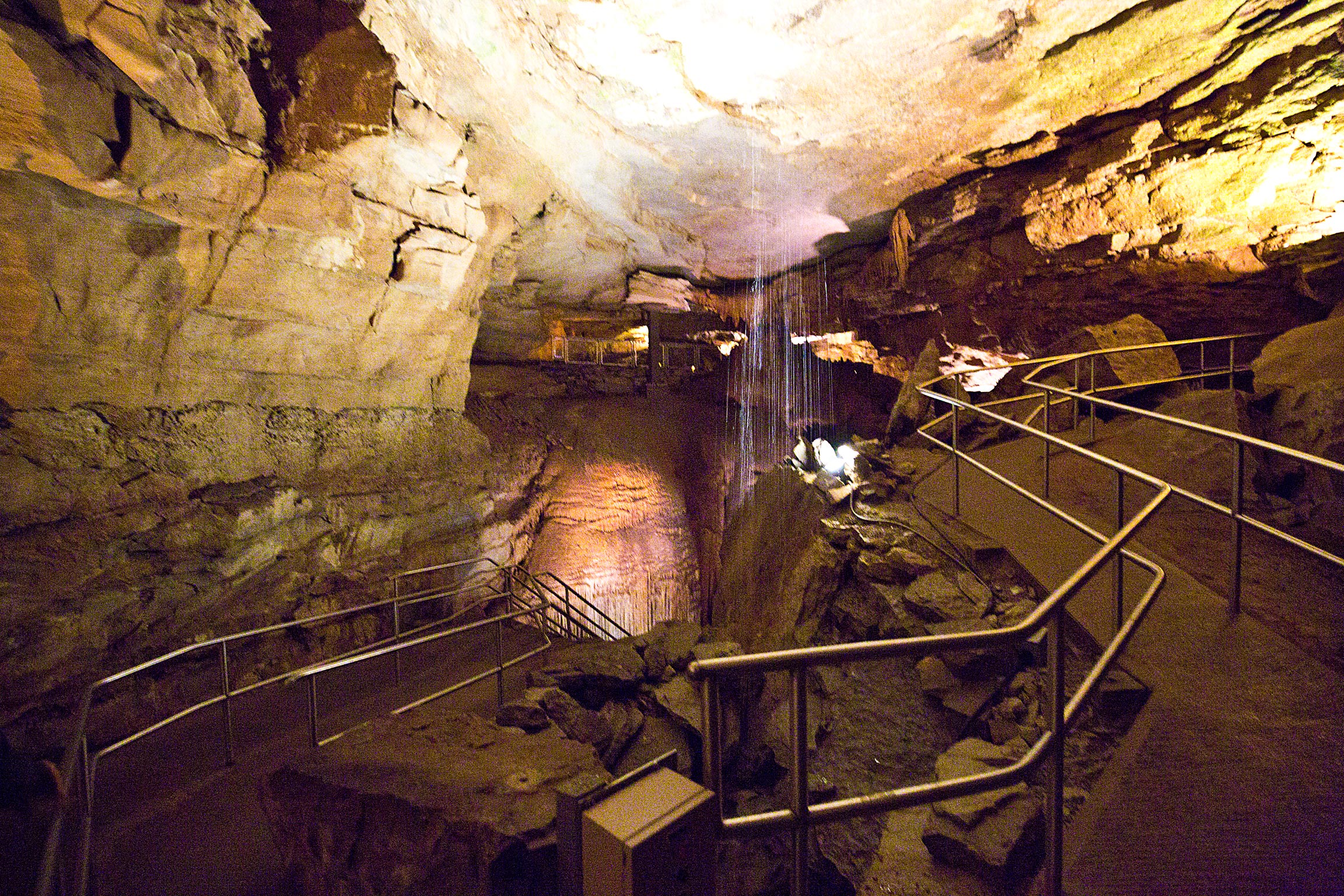 Big Open Cave Passageway