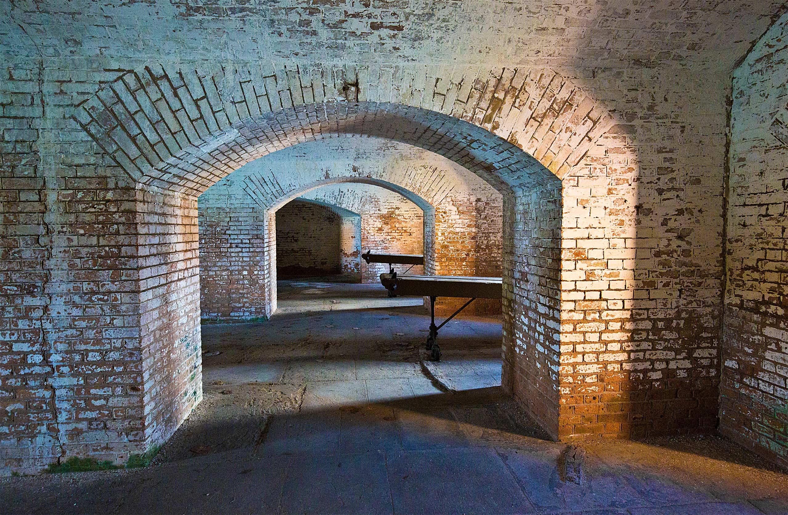 Inside of Fort Jefferson
