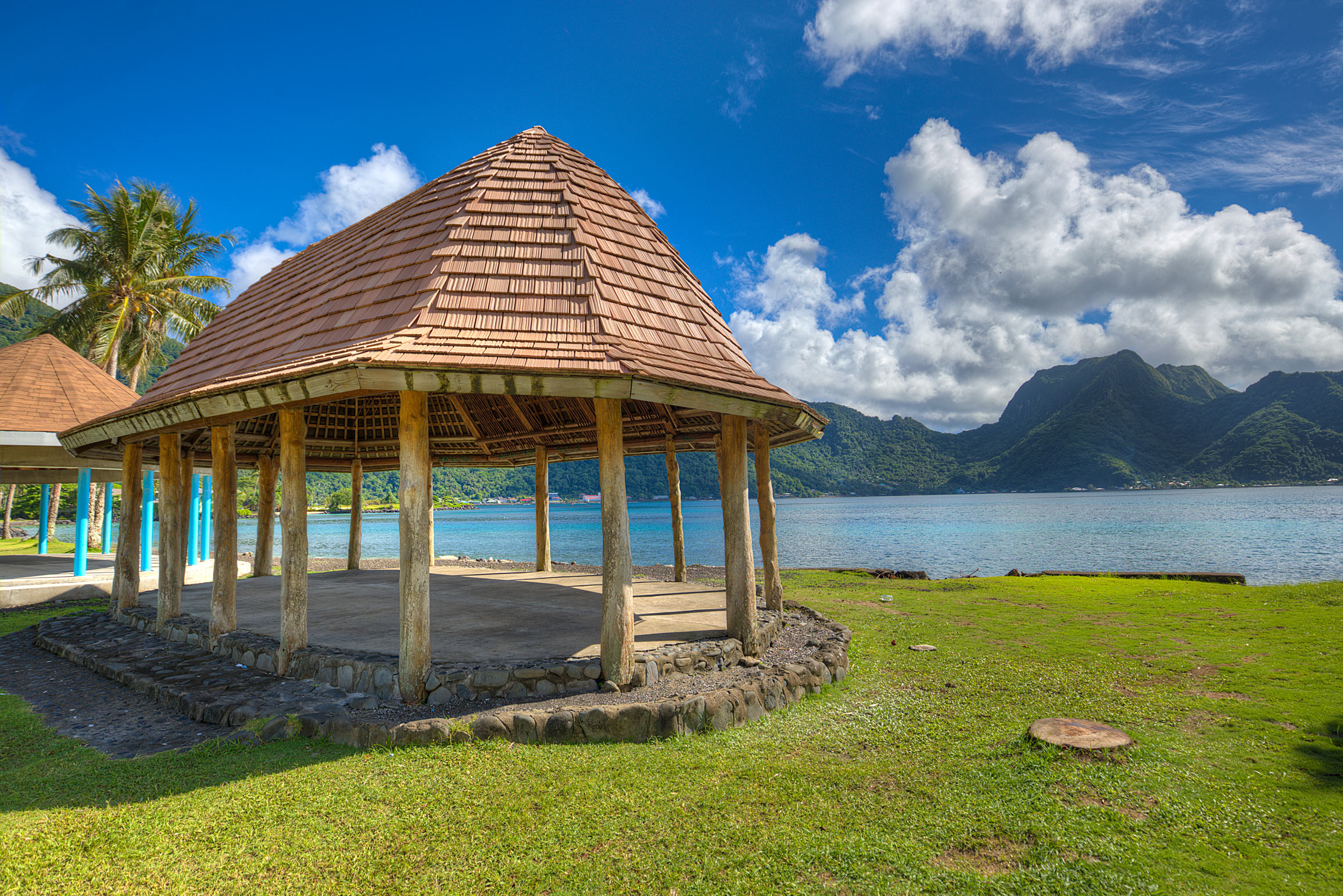 Hut in American Samoa